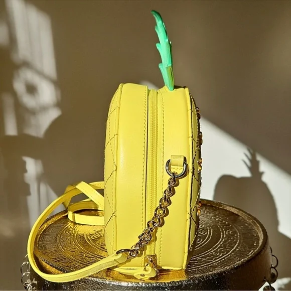 Kate Spade How Refreshing Pineapple Crossbody Novelty Bag EUC - Picture 3 of 12